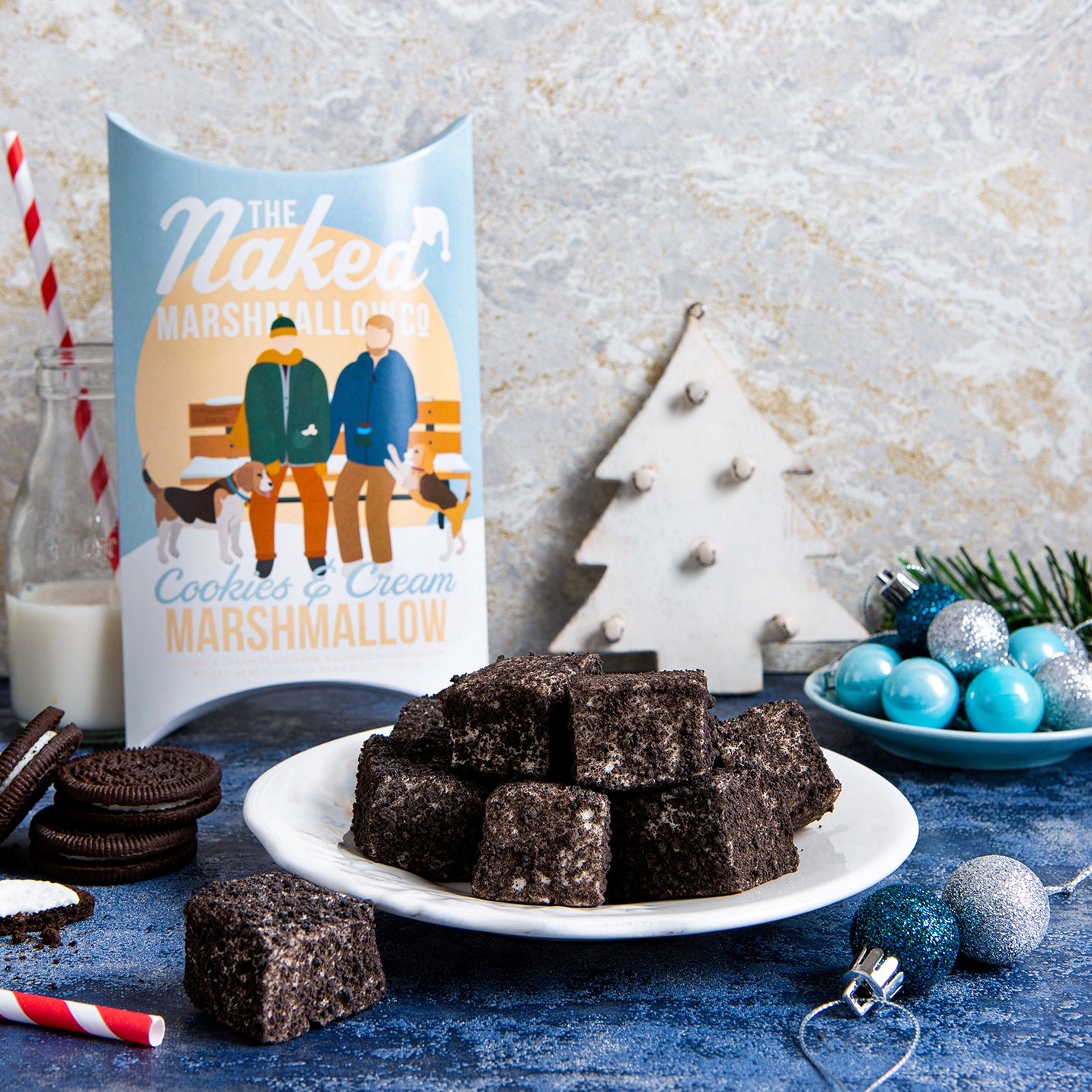 新品冬季聖誕限定Amuseables toastie marshmallows Jellycat Amuseables Toastie Pink and White Marshmallows