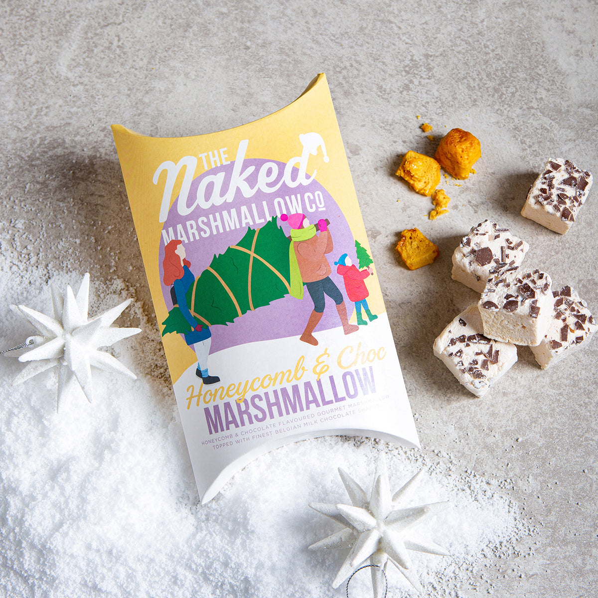 Honeycomb & Choc Gourmet Marshmallows