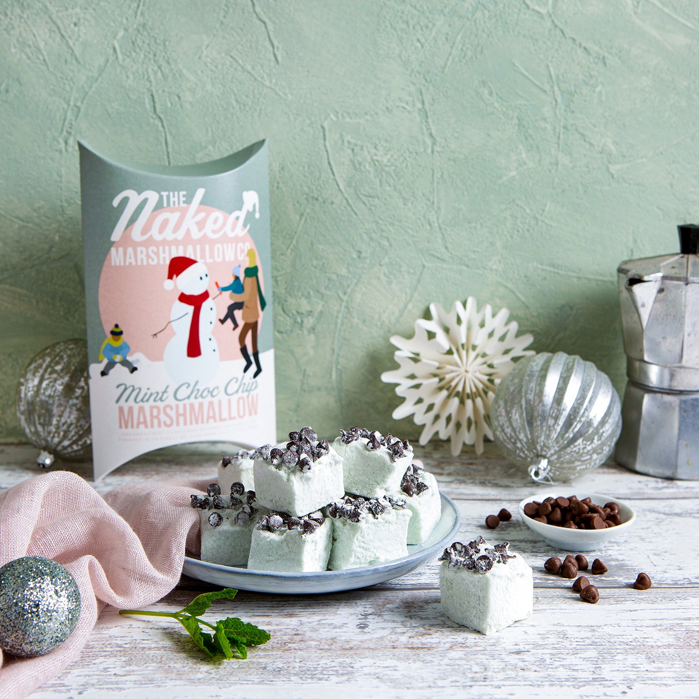 Mint Choc Chip Gourmet Marshmallows