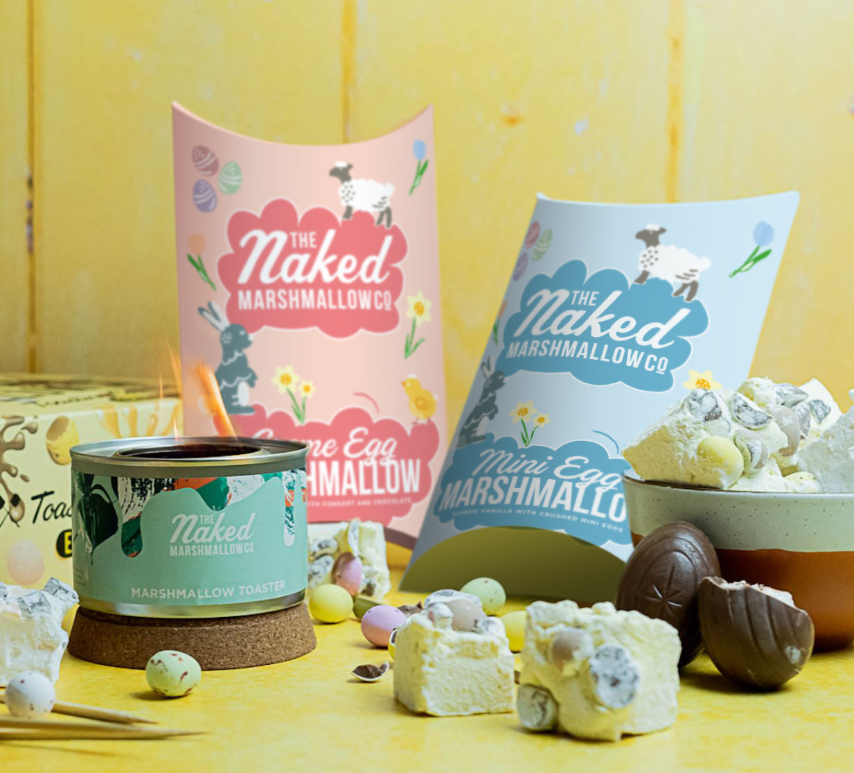 Easter Edition Gourmet Marshmallow Toasting Gift Set