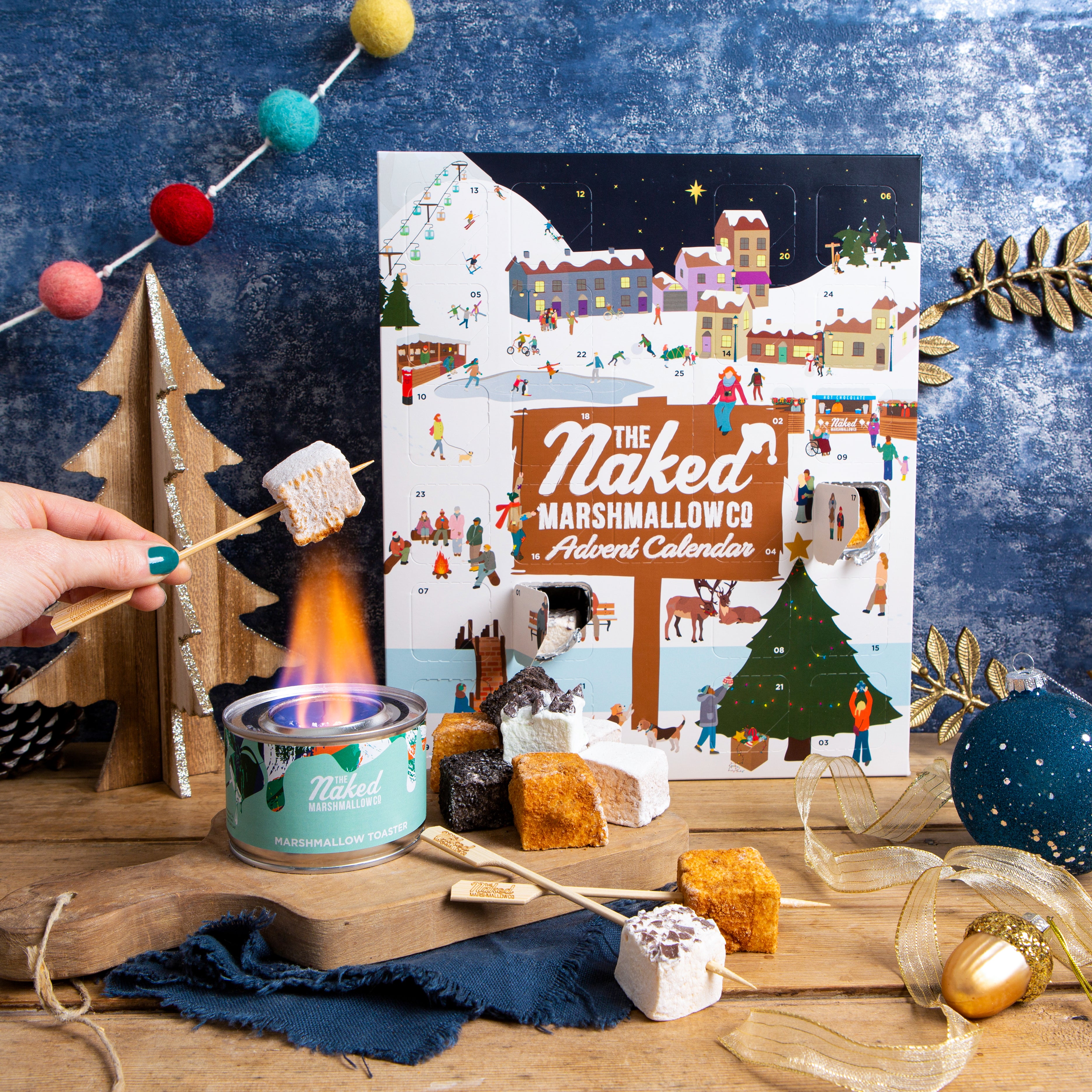 Gourmet Marshmallow Advent Calendar – The Naked Marshmallow Co
